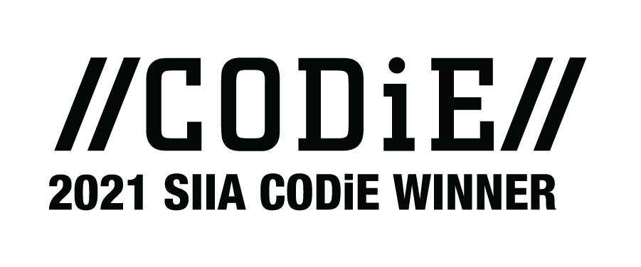 CODiE 2021 Award Winner