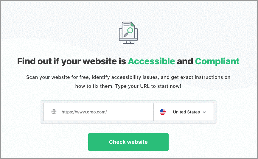 Intent based Accessibility Checker
